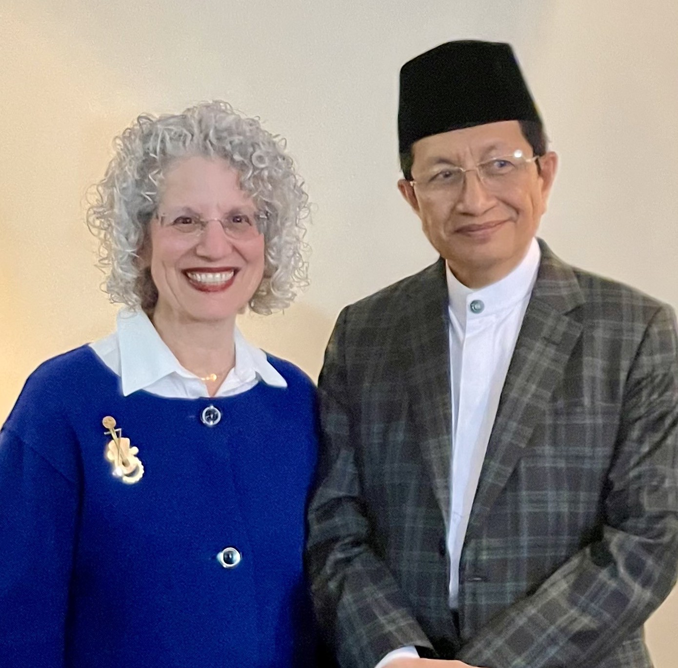 PROFESSOR NASARUDDIN UMAR, A RESPECTED INDONESIAN RELIGIOUS LEADER, COMPLETES FELLOWSHIP AT JTS 